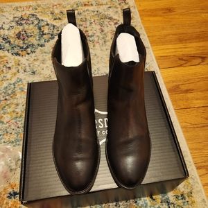 Thursday Dreamer Chelsea Boot (Worn only once) in Black Coffee-Size 9